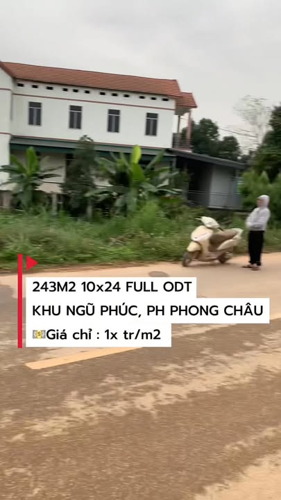 Đất nền Băng 1, Khu Ngũ Phúc, Phong Châu, Phú Thọ - Giá chỉ 1x triệu/m², đầu tư sinh lời cao!