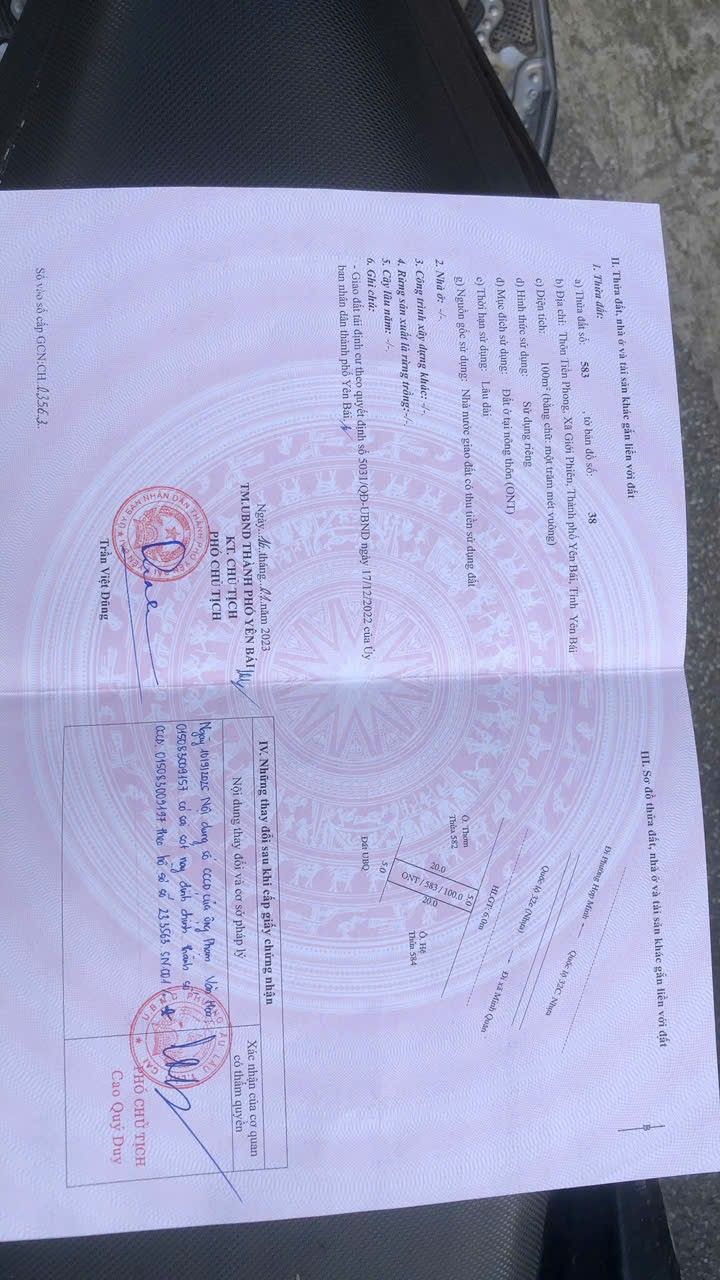 Đất nền Âu Lâu Yên Bái 100m² giá 2.88 tỷ - Đầu tư tiềm năng cho tương lai!