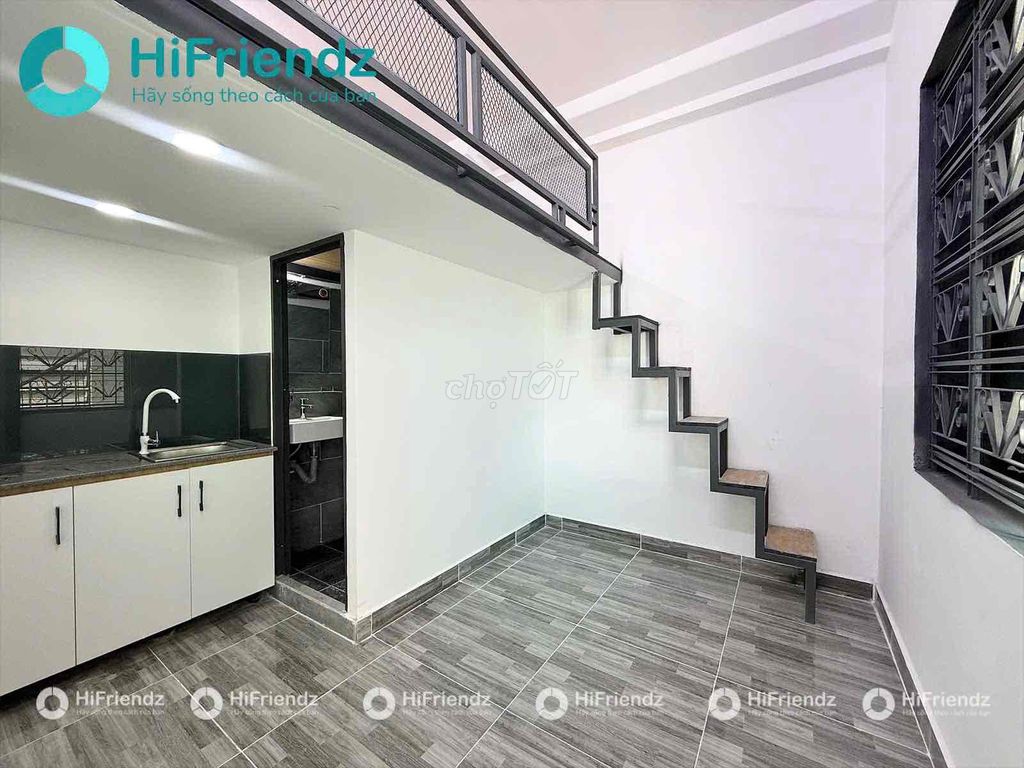 Căn hộ cho thuê Nguyễn Oanh - Phan Văn Trị 25m² giá 3.3 triệu - Ra vào tự do không chung chủ!