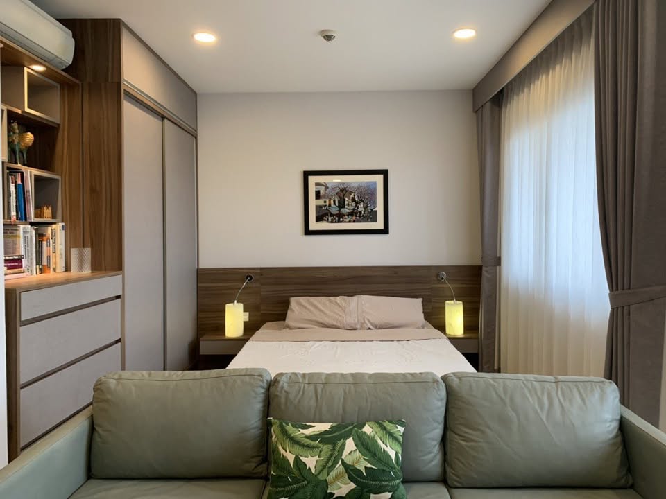 Căn hộ cho thuê ICON 56 Quận 4 50m² giá 18 triệu - Đầy đủ nội thất, tiện nghi sang trọng