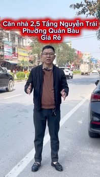 Nhà 2,5 Tầng mặt tiền đường Nguyễn Trãi, 111m² - Cơ hội đầu tư hấp dẫn!