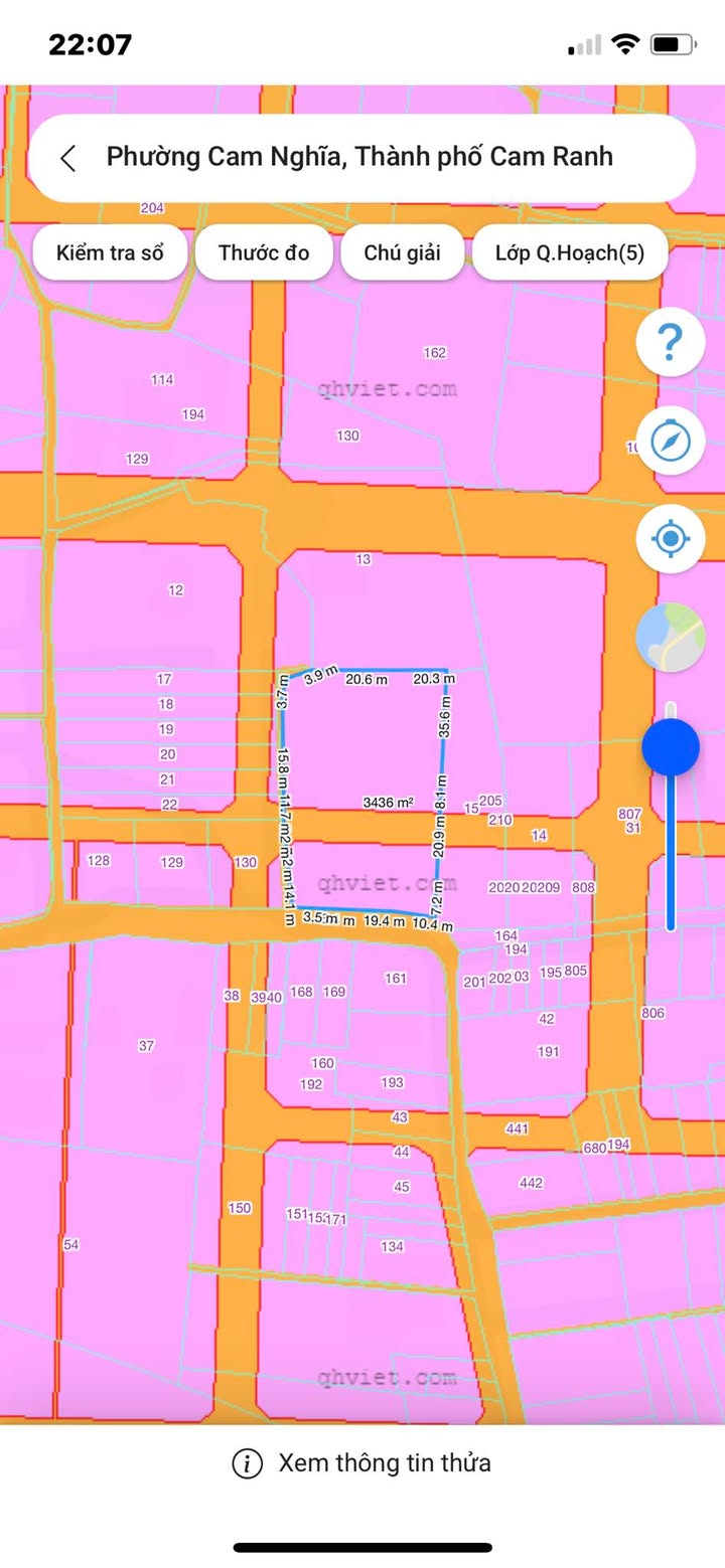 Đất nền thổ cư 3436m² tại Hòa Tiến, Cam Nghĩa - Giá chỉ 2.89 tỷ đồng!