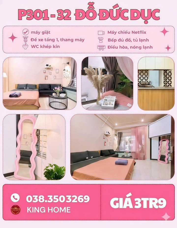 Phòng Studio cho thuê tại JW Marriott 20m² giá 3.9 triệu - Vào ở ngay!