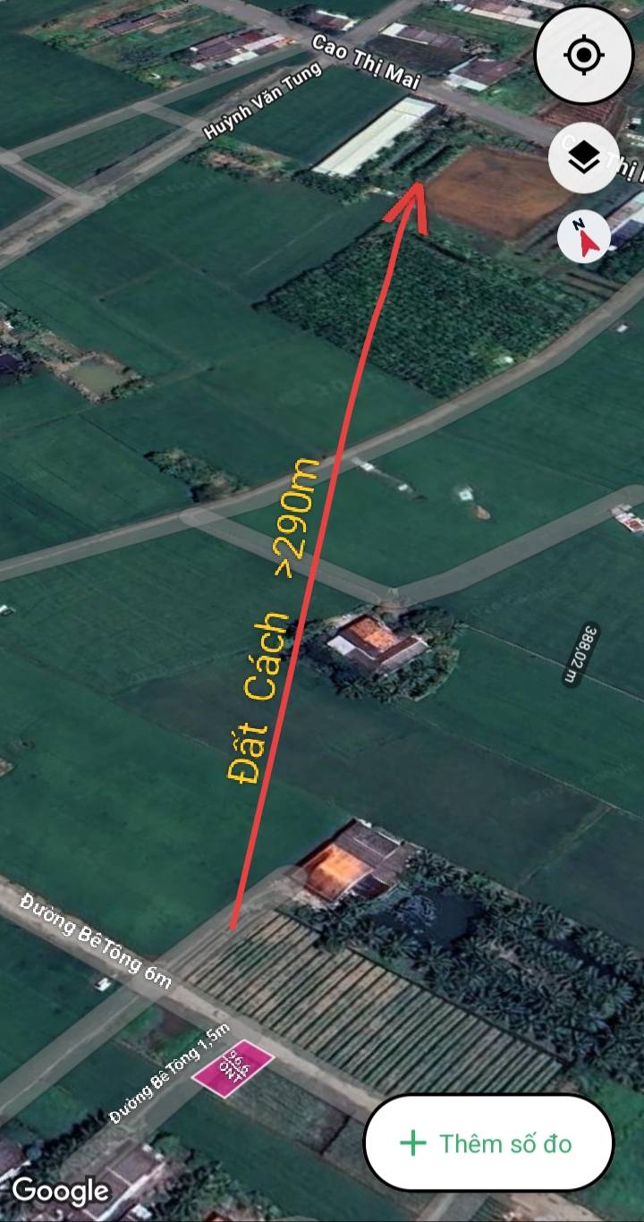 Đất nền 96m² tại Bình Trinh Đông, Tân Trụ, Long An - Giá chỉ 419 triệu, đầu tư sinh lời lý tưởng!