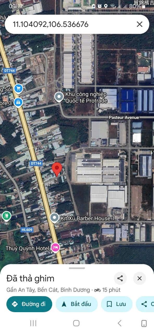 Đất nền KCN An Tây 150m² giá 2 tỷ - Đầu tư sinh lời ngay!
