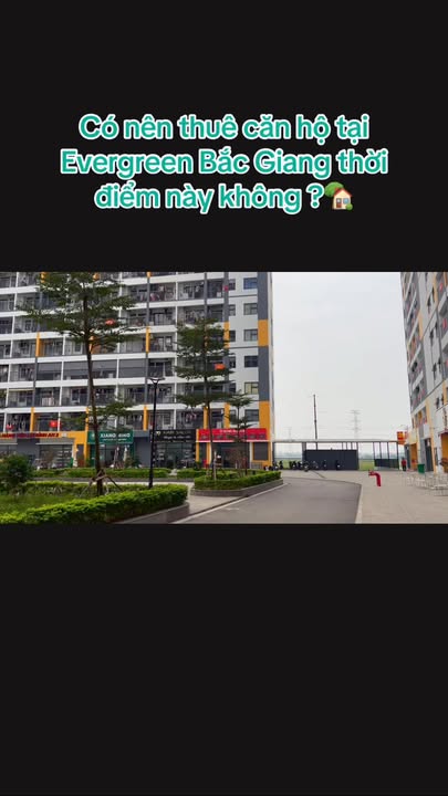 Căn hộ Evergreen Bắc Giang - Full nội thất - Giá từ 2,5 triệu - Sẵn sàng cho thuê ngay!