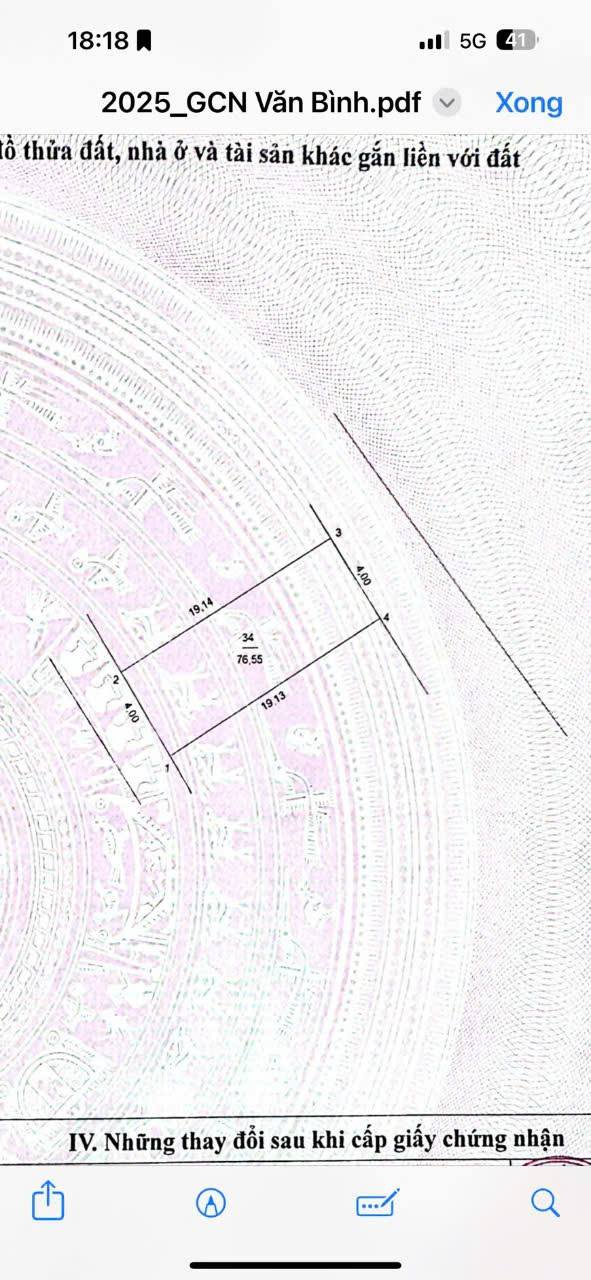 Đất đấu giá Luyện Kim Nhị Khê 76m² giá 8.798 tỷ - Cơ hội đầu tư hiếm có!