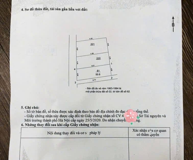 Đất nền KĐT Đặng Xá, Gia Lâm 50.6m² - Đầu tư sinh lời tốt!