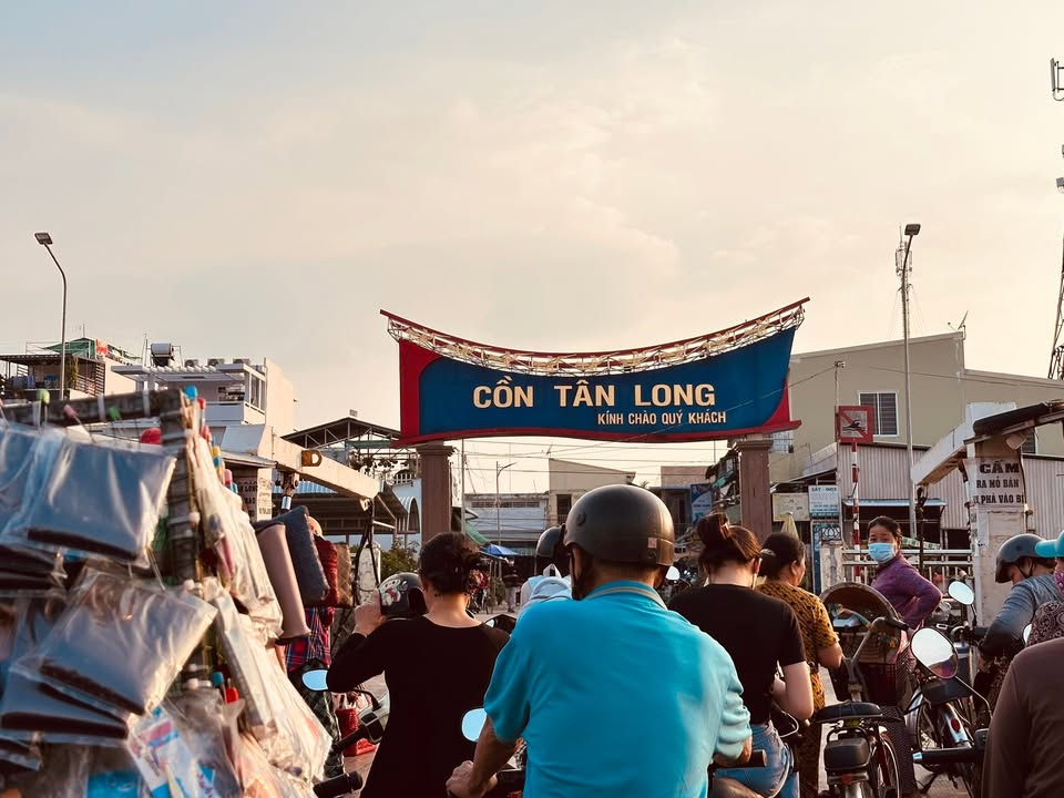 Bán đất nghỉ dưỡng 9.600m² Cồn Tân Long – Mỹ Tho, Tiền Giang giá 28 tỷ - Độc bản ven sông!