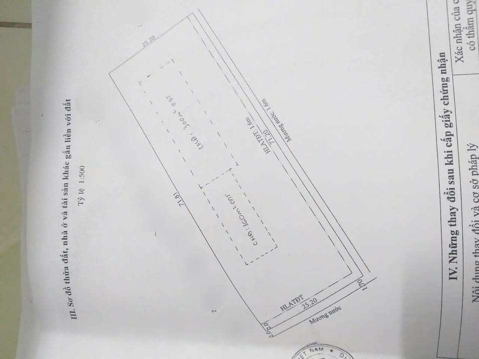 Đất thổ cư 1.809m² tại Phường Bình Nhâm - Cơ hội đầu tư tuyệt vời!