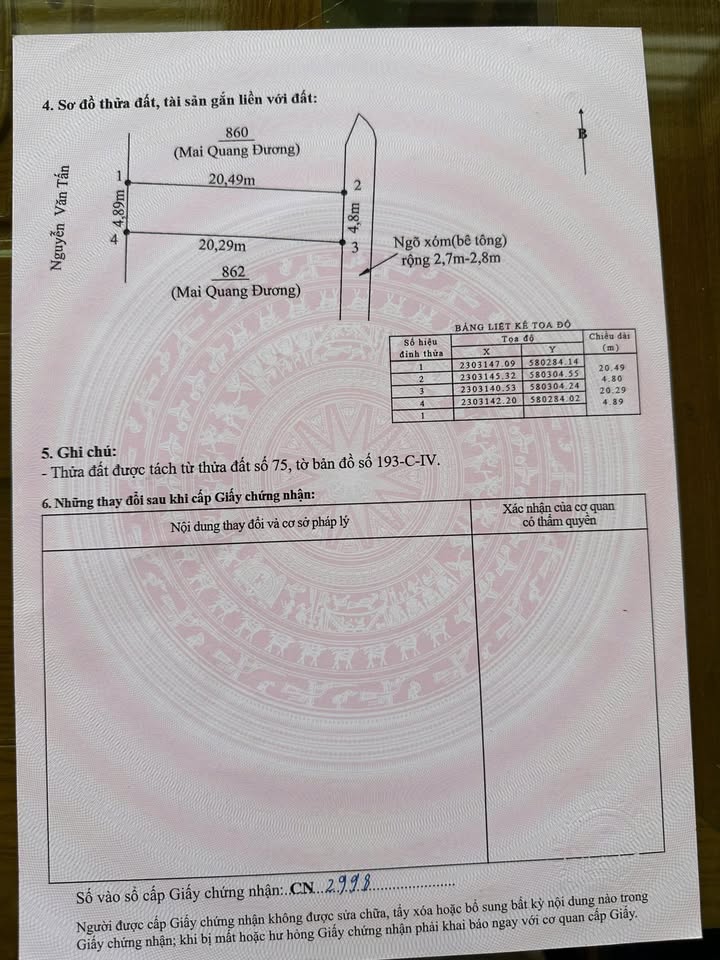 Đất nền Xã Quang Trung, Huyện An Lão 100m² giá 1 tỷ - Tiềm năng sinh lời lớn!