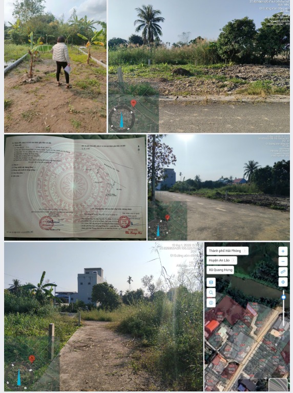 Đất nền Quang Hưng An Lão 73m² giá 620 triệu - Lô góc đẹp, thông thoáng!