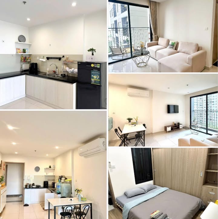 Căn hộ cho thuê S2 Nguyễn Xiển 2PN giá 7.5 triệu - Full nội thất tiện nghi