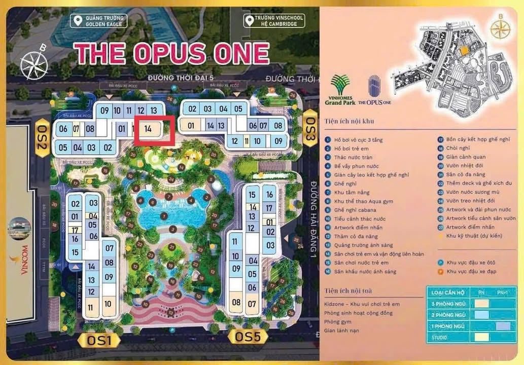 Căn hộ Vinhomes Grand Park 110m² giá 9.999 tỷ - View hồ bơi tuyệt đẹp!
