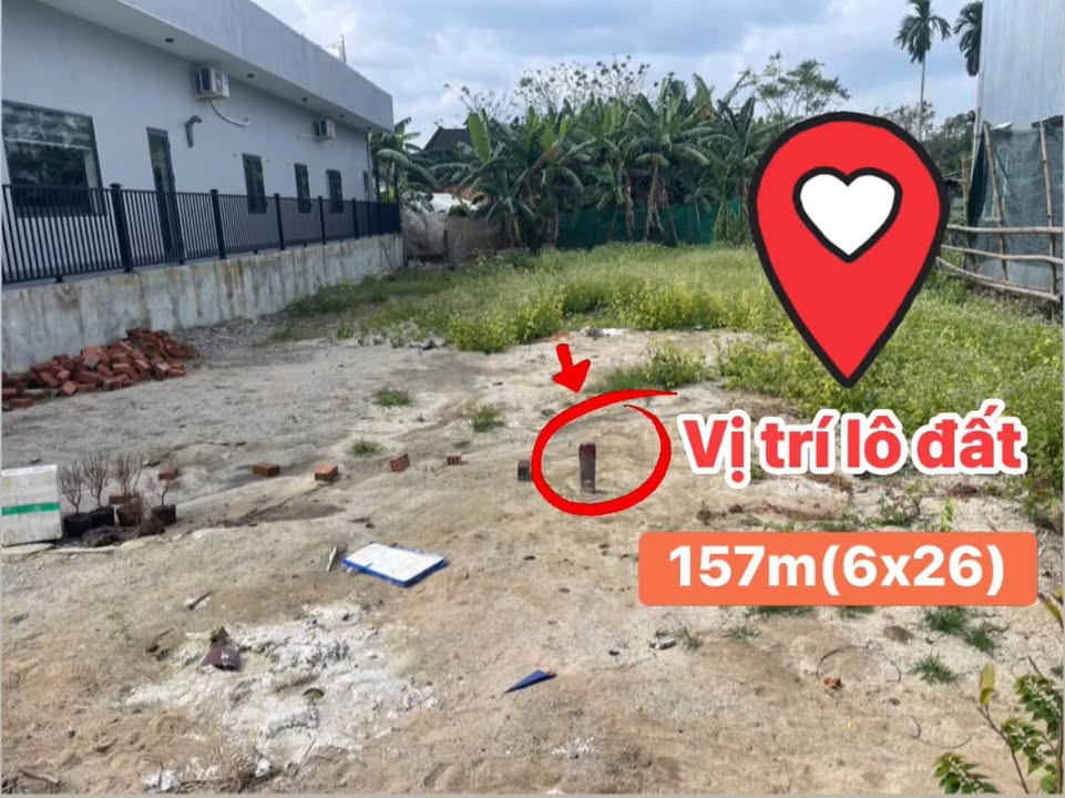 Lô đất Hòa Tiến Đà Nẵng 157m² giá 1.399 tỷ - Đầu tư lý tưởng!