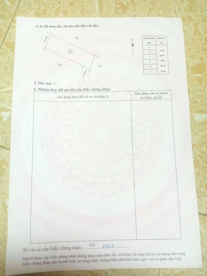 Đất nền Xóm Mỹ Sơn, xã Đại Huệ, 361m² - Giá rẻ hơn thị trường, cơ hội đầu tư hấp dẫn!