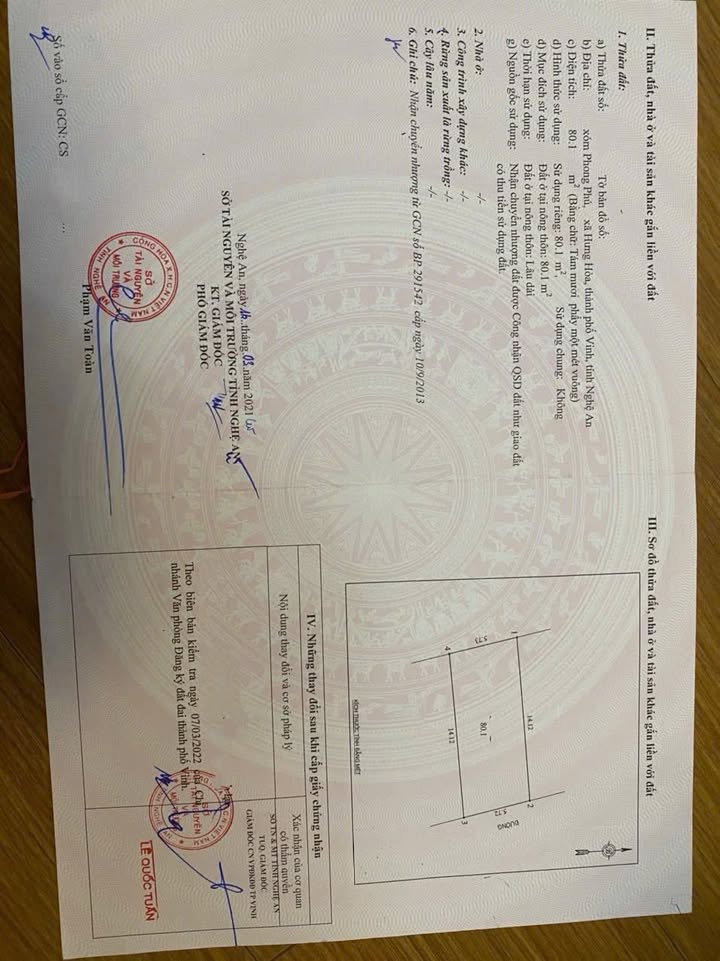 Đất nền Phong Phú, xã Hưng Hoà, Tp.Vinh 80m² giá 1.52 tỷ - Đầu tư sinh lời tốt!