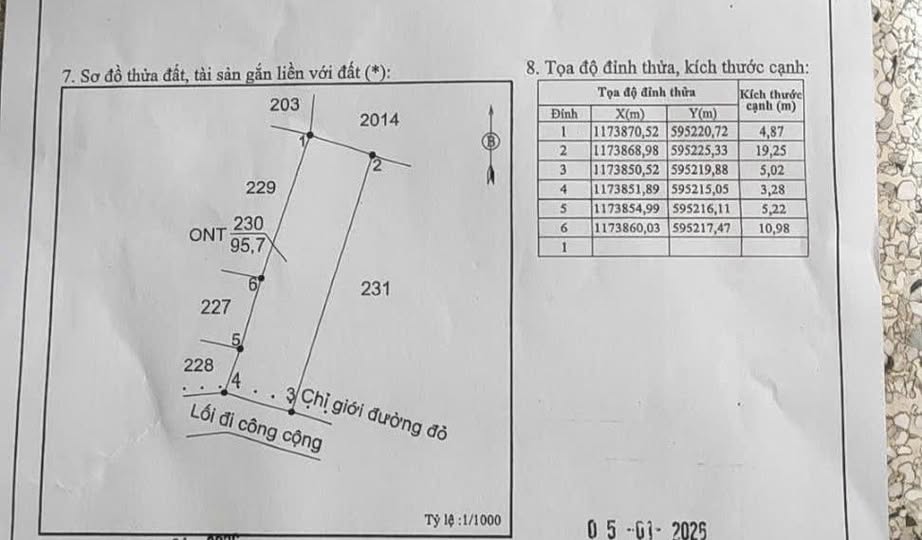 Đất thổ cư 95m² tại Lộc Trung, Cần Giuộc chỉ 820 triệu - Ô tô vào tận nơi!