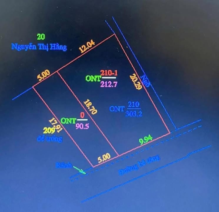 Đất thổ cư thôn Lạc Thủy - Khoái Châu 90.5m² giá 1.x tỷ - Khu vực phát triển sầm uất!