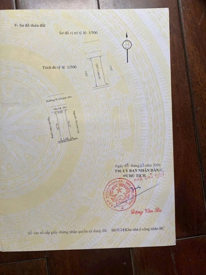 Đất nền thổ cư 80m² tại Bình Chuẩn, Thuận An - Giá chỉ 2 tỷ!