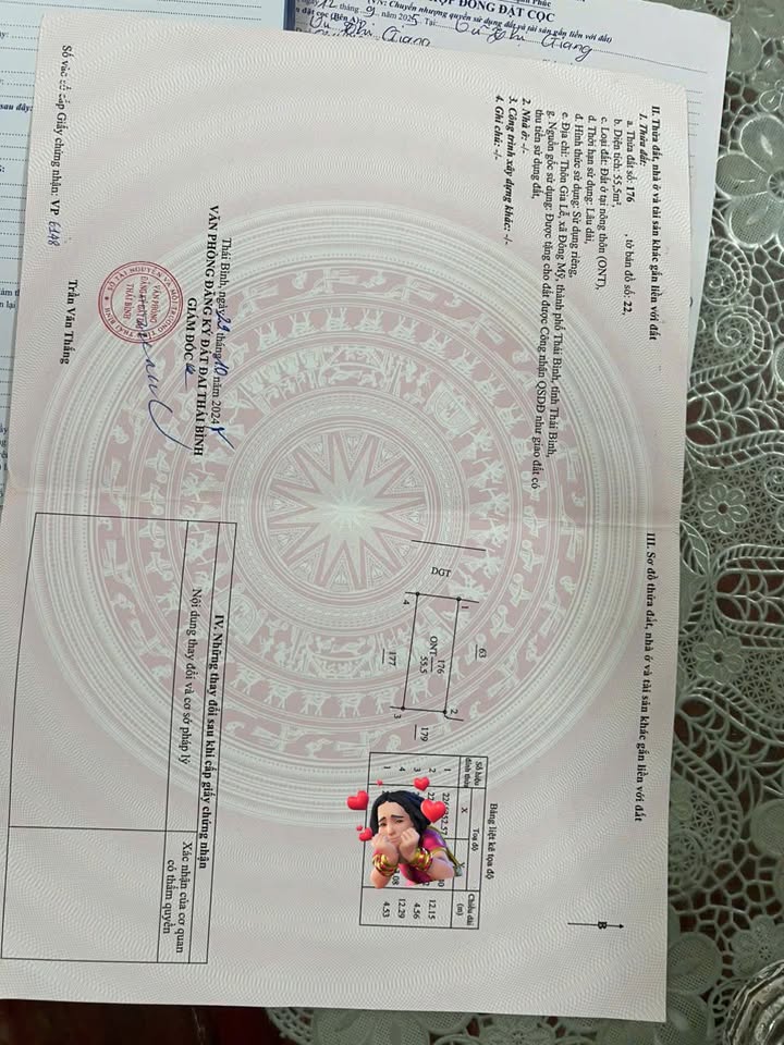 Nhà 2 tầng Đông Mỹ Thái Bình 55m² giá 1.5 tỷ - Chính chủ bán gấp!