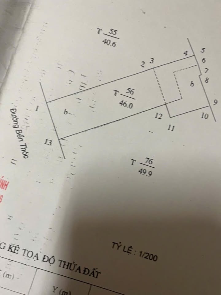 Nhà mặt tiền Bến Thóc, Nam Định 46m² giá 3 tỷ - Kinh doanh thuận lợi!