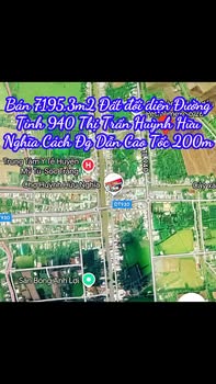 Đất nền 7195m² đối diện đường Tỉnh 940, Cần Thơ - Giá 5.5 tỷ, đầu tư sinh lời!