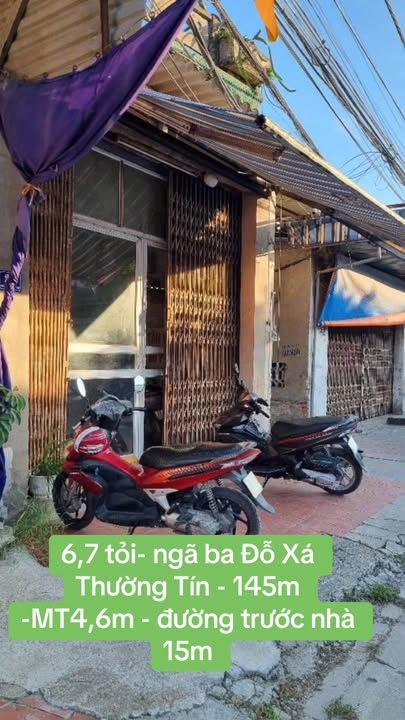 Mặt phố Hòa Bình Thường Tín 145m² giá 6,7 tỷ - Kinh doanh sầm uất ngay trung tâm!