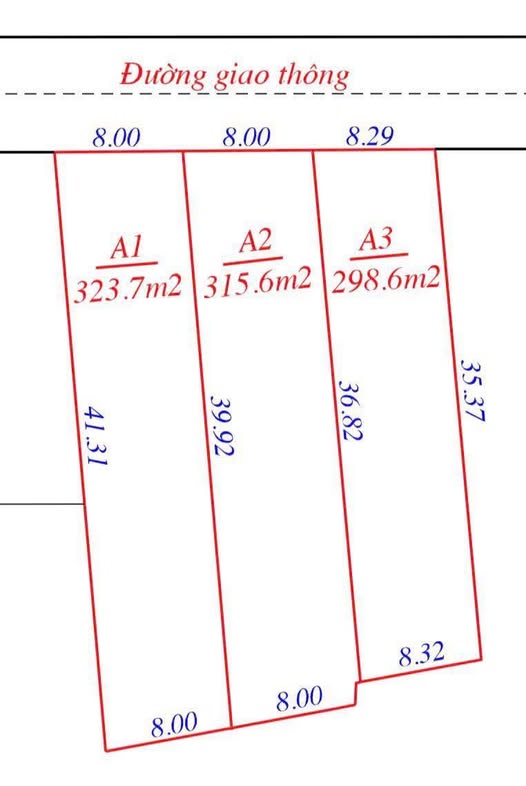 Đất nền xóm 6, xã Đại Sơn, huyện Đô Lương 300m² giá 7 tỷ - Sổ đỏ chính chủ, giao dịch nhanh!