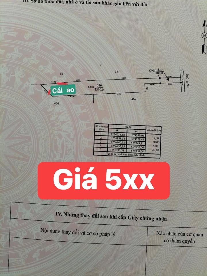Đất thổ cư 13000m² đường đỏ Suối Đá - Giá 500 triệu, đầu tư sinh lời!