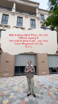 Mặt tiền FrontHouse Hạnh Phúc, Thủy Nguyên 100m² giá 12.5 tỷ - Đầu tư sinh lời ngay!