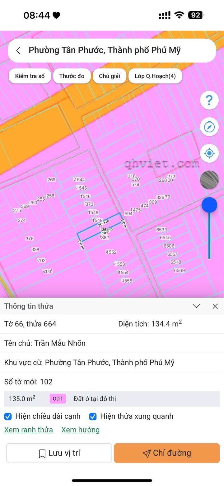 Đất nền Kp. Ông Trịnh, Tân Phước 135m² giá 1.4 tỷ - Tiềm năng phát triển lớn!