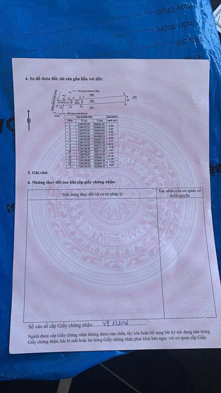 Đất thổ cư mặt tiền Đinh Công Tráng, 468.75m² giá 16.35 tỷ - Cơ hội đầu tư hấp dẫn!