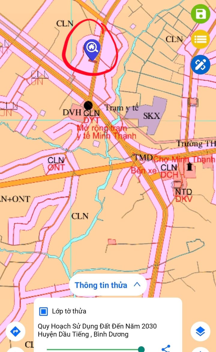 Đất nền Xã Minh Thạnh, Dầu Tiếng 390m² giá 1.x tỷ - Nở hậu tài lộc!