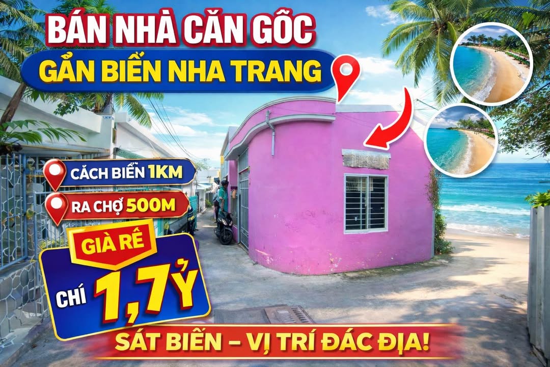 Nhà hẻm Vĩnh Trường Nha Trang 41m² giá chỉ 1.7 tỷ - Cơ hội sở hữu ngay!