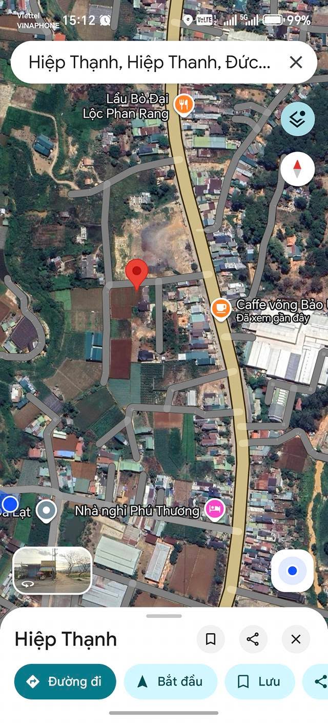 Đất nền Hiệp Thạnh, Đức Trọng 420m² giá 520 triệu - Pháp lý sổ đỏ rõ ràng!