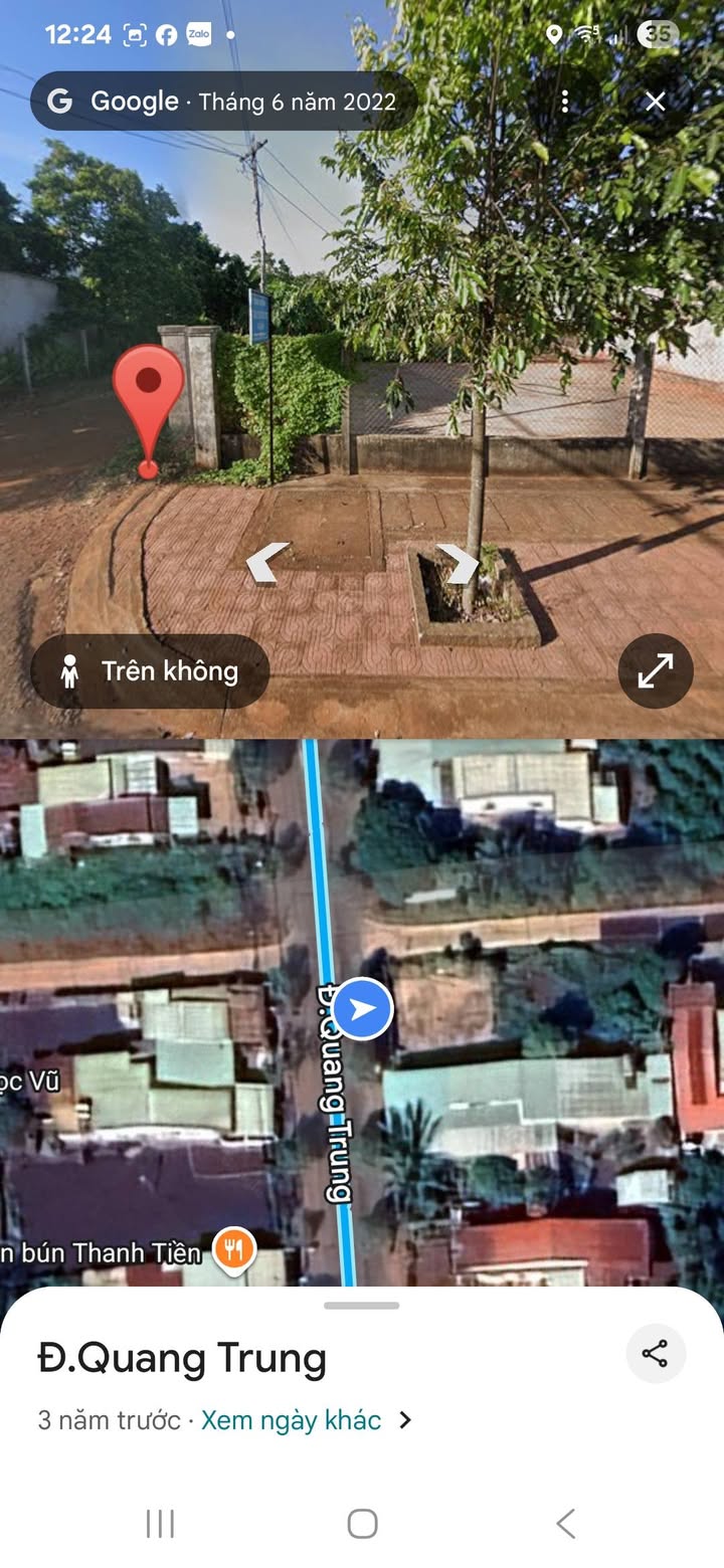 Đất thổ cư mặt tiền Quang Trung, xã Ia Blang 200m² giá chỉ 1.5 tỷ - Cơ hội đầu tư hấp dẫn!