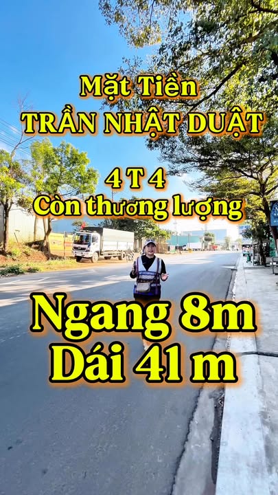 Đất Mặt Tiền Trần Nhật Duật, Pleiku 328m² giá 4.4 tỷ - Đầu tư sinh lời ngay!