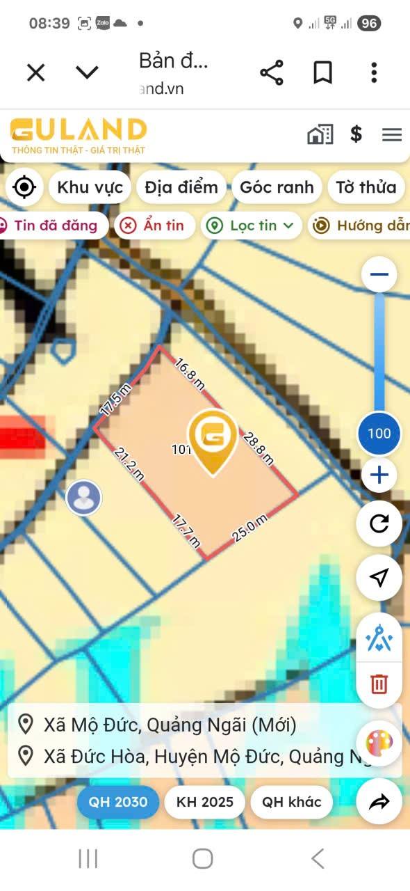 Đất nền 1000m² xã Hành Nhân, Quảng Ngãi giá 89 triệu - Sổ vuông đẹp, gần khu dân cư!