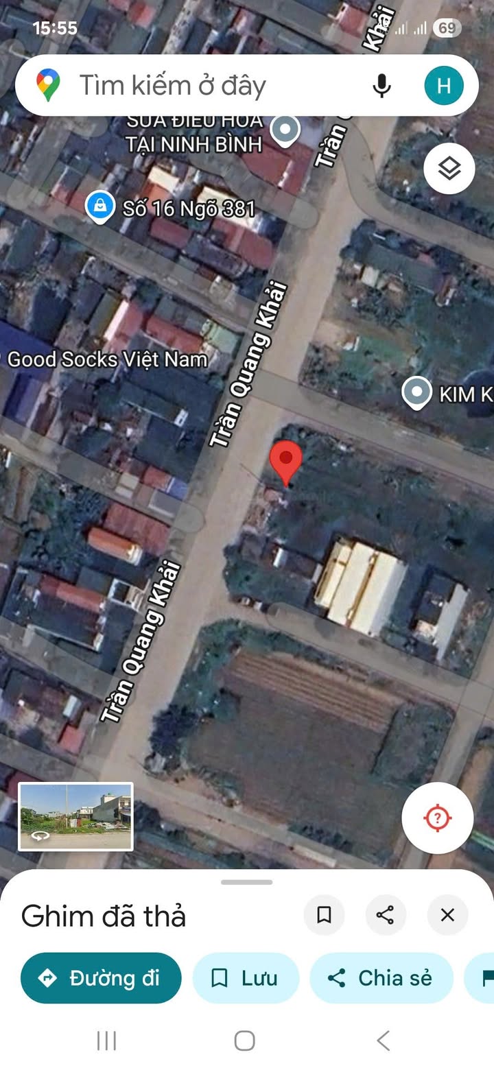 Đất nền kinh doanh Trần Quang Khải, Ninh Bình 120m² - Cơ hội đầu tư tuyệt vời!