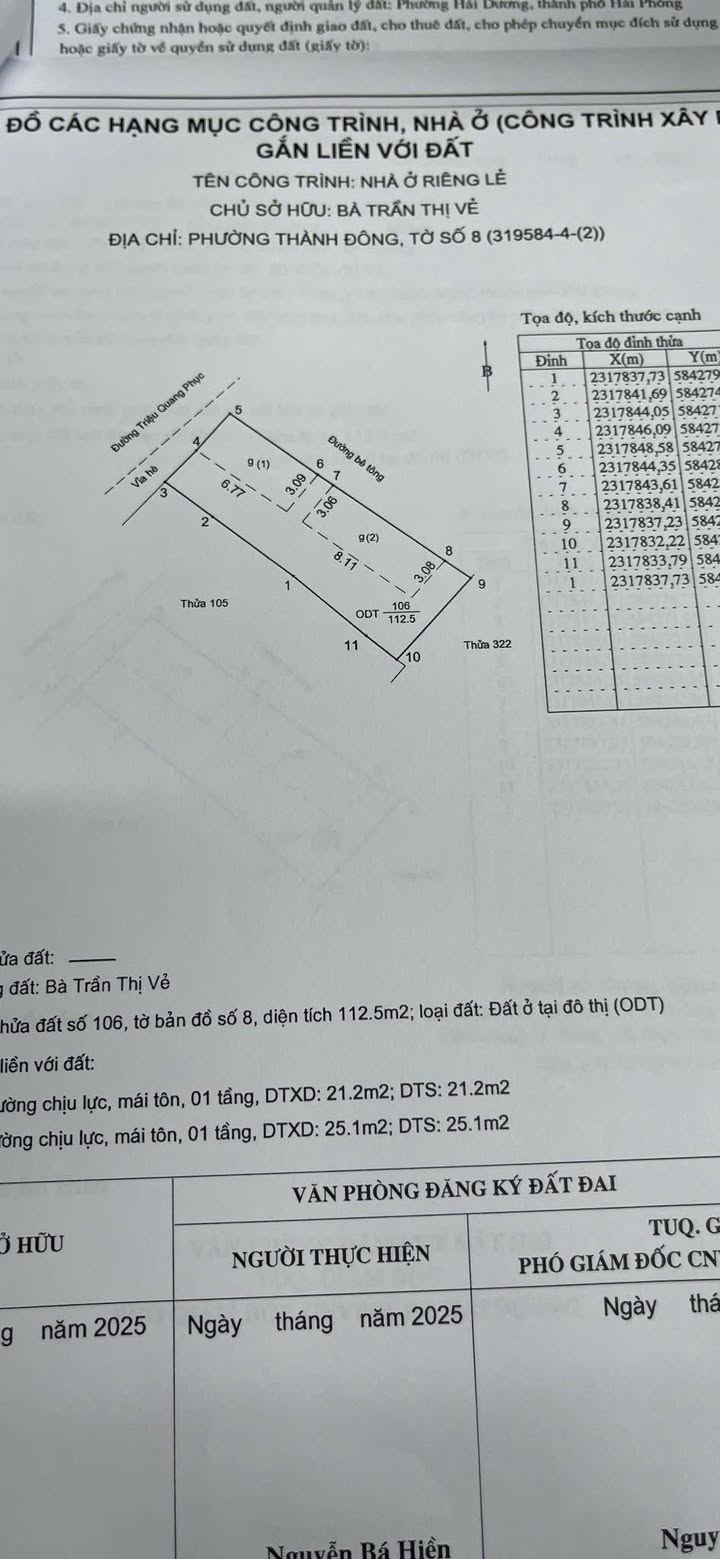 Đất mặt phố Triệu Quang Phục 112m² giá 2.38 tỷ - Đầu tư sinh lời ngay!