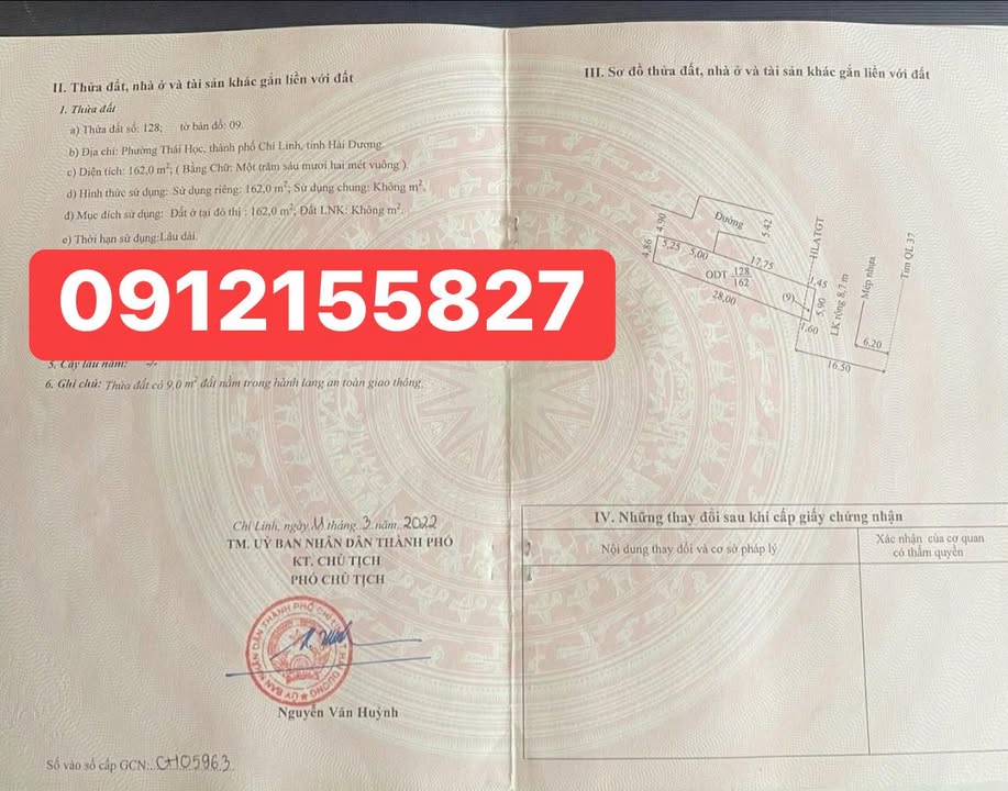 Nhà 3 tầng Quốc lộ Thái Học 162m² - Kinh doanh đắc địa ngay cạnh Uỷ ban!