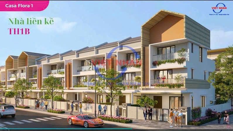 Townhouse Casa 1 KĐT VSIP Nghệ An 136m² - Vị trí đắc địa, giá thỏa thuận!