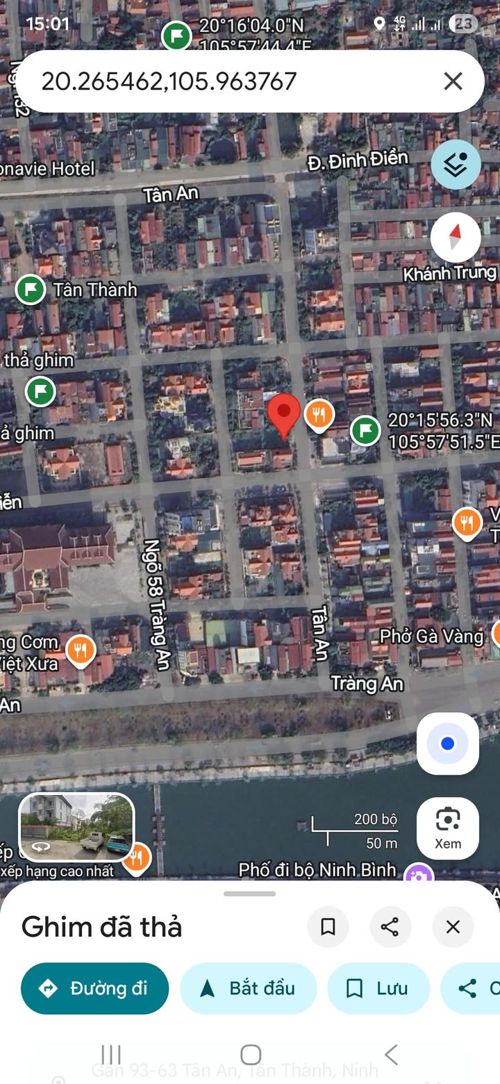 Bán đất vườn 300m² Tân An - Tràng An - Ninh Bình - Đường rộng 30m, cơ hội đầu tư hấp dẫn!