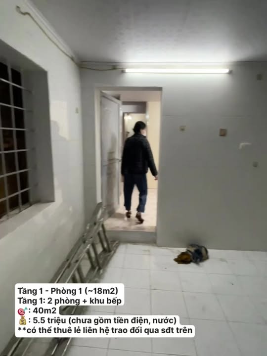 Nhà cho thuê chính chủ khu Bách - Kinh - Xây, 2 tầng 5.5 triệu - Tiện nghi đầy đủ!