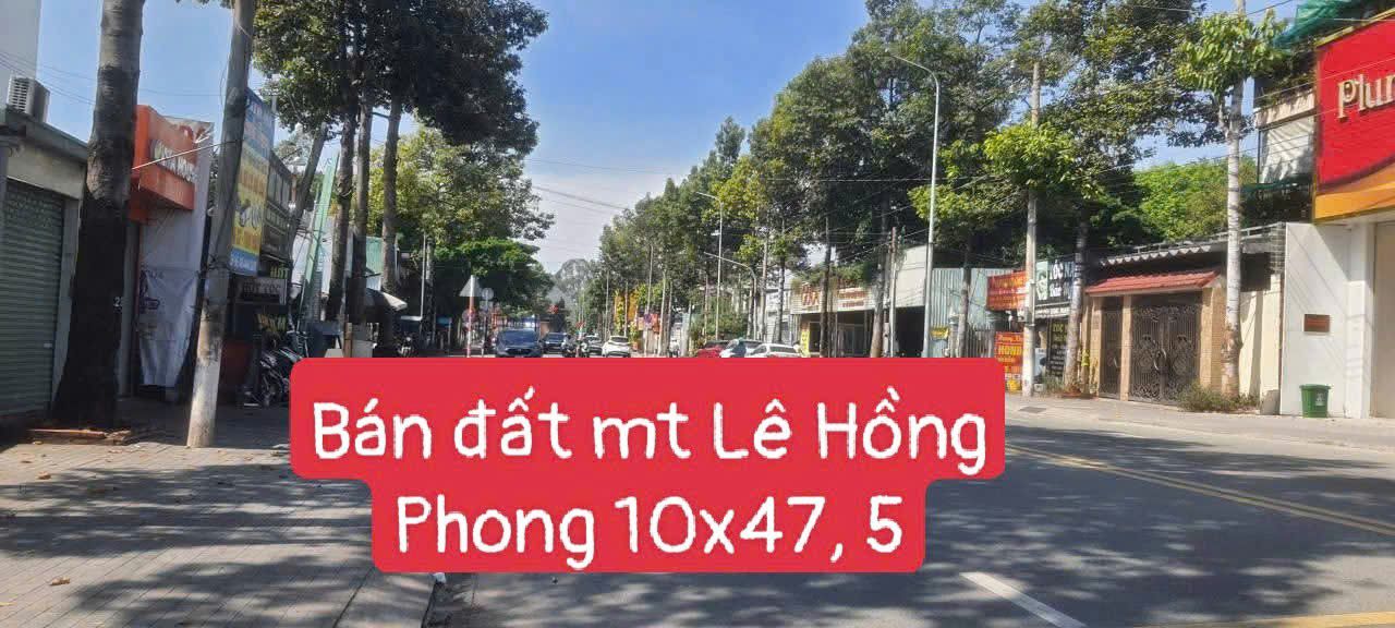 Đất mặt tiền Lê Hồng Phong, Phú Lợi, Bình Dương 475m² giá 21 tỷ - Đầu tư sinh lời ngay!
