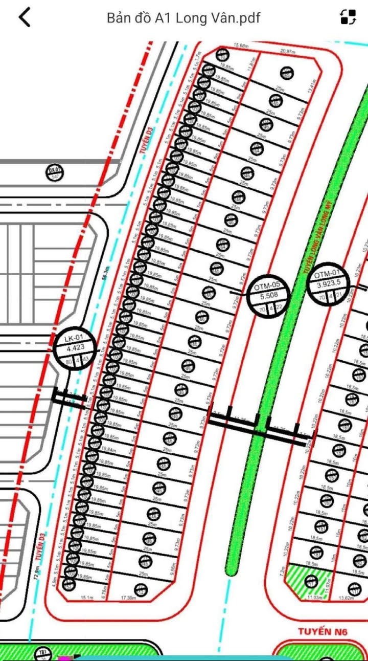 Đất nền dự án Long Vân 100m² giá 2.2 tỷ - Sổ đỏ chính chủ!