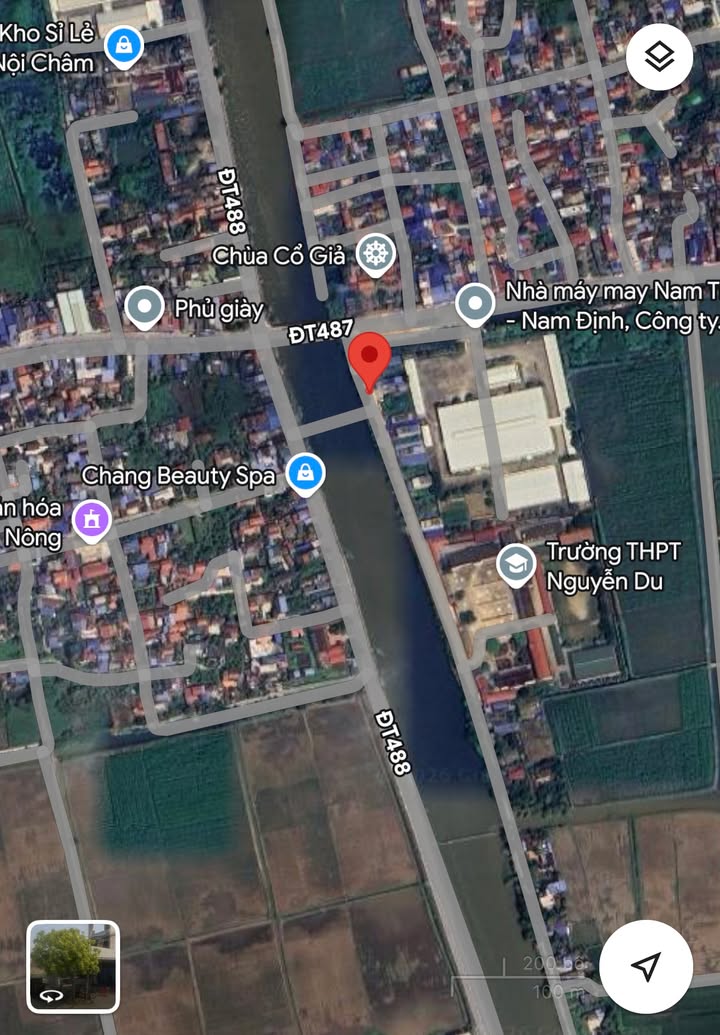 Đất nền khu đấu giá Cổ Giả, Nam Định 100m² giá 2.1 tỷ - Hướng Tây view sông mát mẻ!