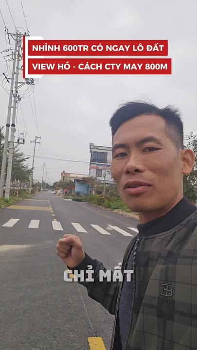 Lô đất Bút Sơn 118m² giá 600 triệu - View hồ tuyệt đẹp!