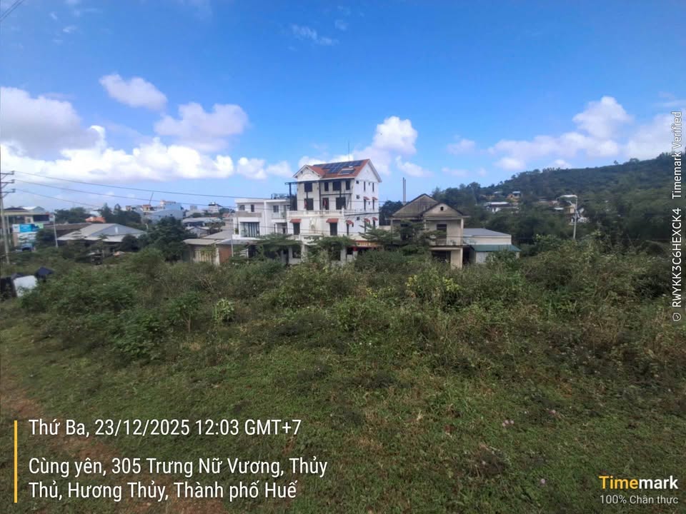 Đất nền mặt tiền đường Trưng Nữ Vương, TP Huế 100m² giá chỉ 1.x tỷ - Cơ hội đầu tư tuyệt vời!